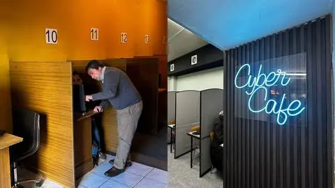 Los últimos cyber cafés del centro de Concepción, verdaderos salvavidas en caso de apuro