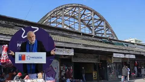 Ministro Montes buscará acuerdos por división que genera la reconstrucción del Mercado Central de Concepción