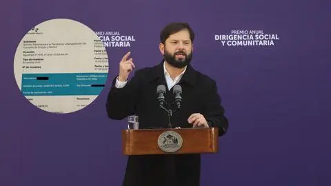 Presidente Boric publica su test de drogas ante presiones de la oposición