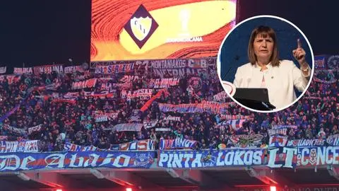 Bullrich apunta al gobernador de Buenos Aires por incidentes en partido de la U. de Chile con Independiente