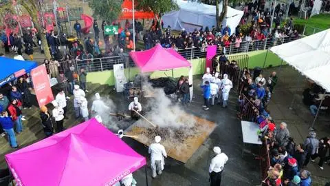 Así se vivió el inicio del Cholgüazo más grande de Chile: Lirquén en búsqueda del Récord Guinness