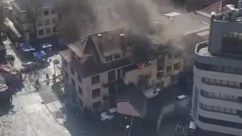 Incendio en edificio de calle Pedro Aguirre Cerda deja siete personas afectadas