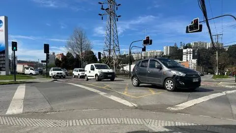 Realizarán estudios para modernizar semáforos en San Pedro de la Paz