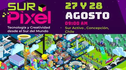 Biobío vivirá una verdadera fiesta de las industrias creativas con Sur Pixel