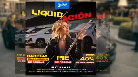 Autos nuevos con descuentos y cuotas flexibles en la Gran Liquidación de Agosto en Salazar Israel en el Biobío