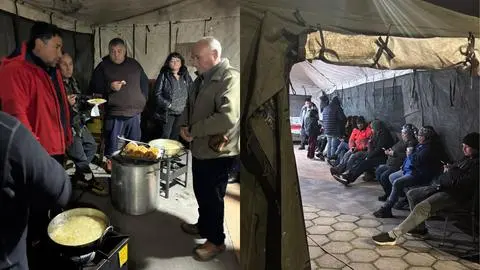 Sin jibia y sin ingresos : Pescadores de Lebu recurren a ollas comunes en medio de crisis financiera