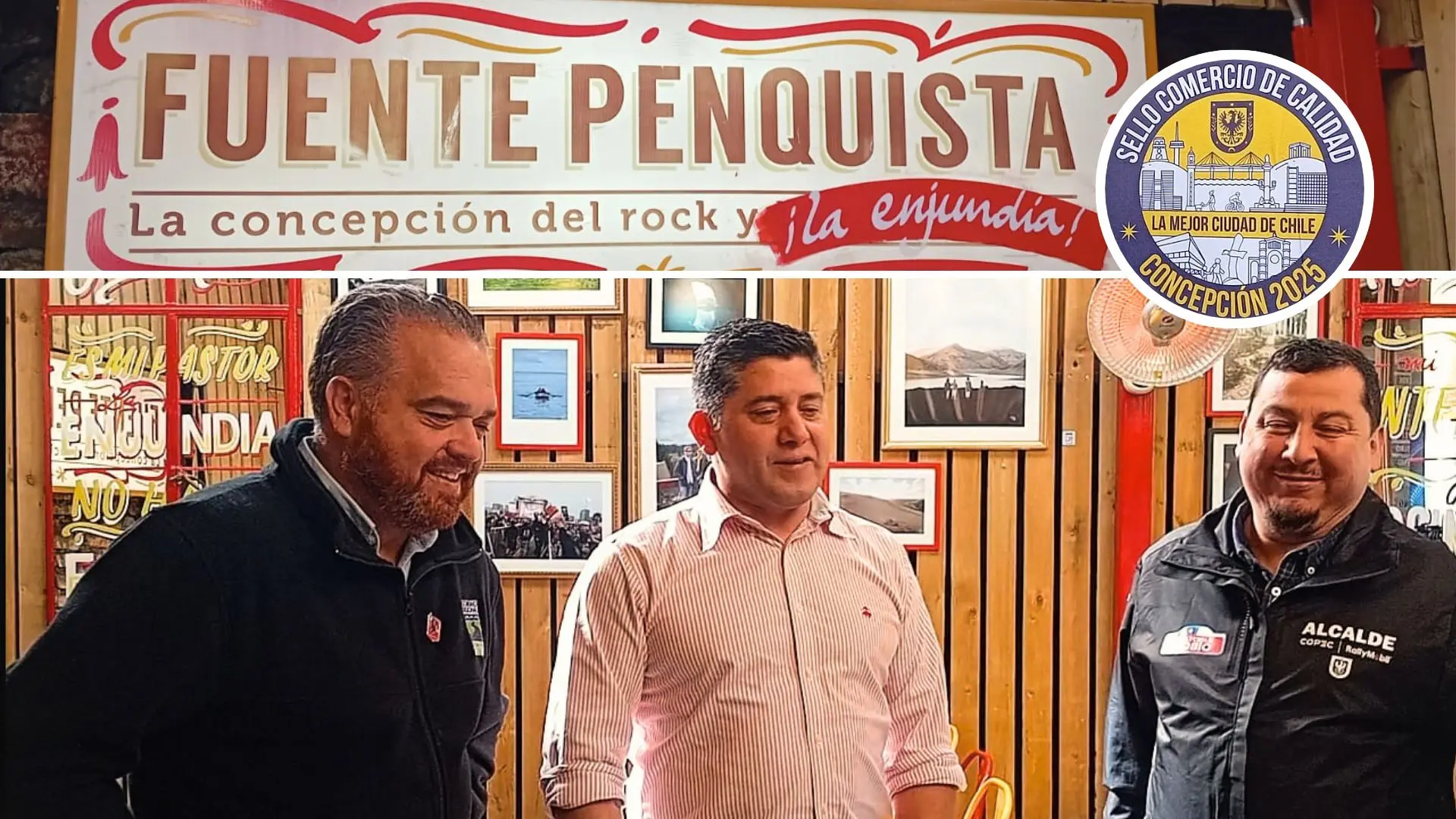 Municipalidad de Concepción entrega primer sello de calidad a comercio local de cara al WRC 2025