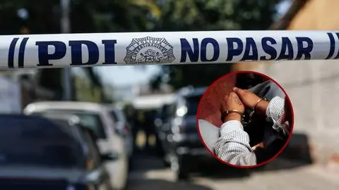 PDI Temuco detuvo a hombre que roció líquido acelerante y prendió fuego a su pareja en medio de una discusión