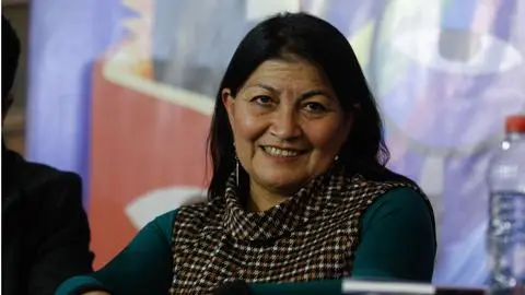 Elisa Loncon niega terrorismo en La Araucanía y habla de crimen organizado