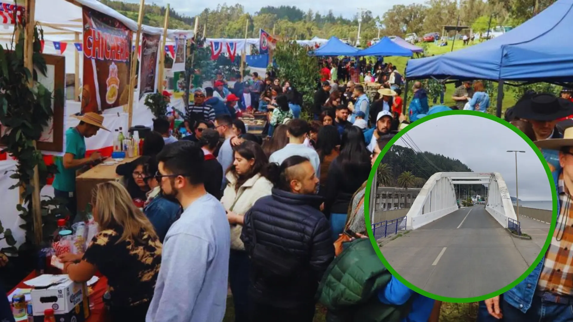 Fiestas Patrias: Tomé extiende horario de cierre para sus fondas