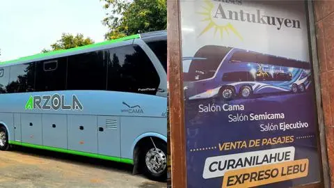 Dos empresas de buses inician servicios desde Concepción a la Provincia de Arauco