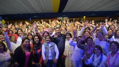 Adultos mayores de Concepción vivieron celebración en Gimnasio Municipal