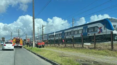 Persona fue atropellada por Biotren en concurrido cruce de Talcahuano