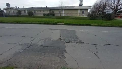 La preocupación de los vecinos por el mal estado de las calles en San Pedro de la Paz