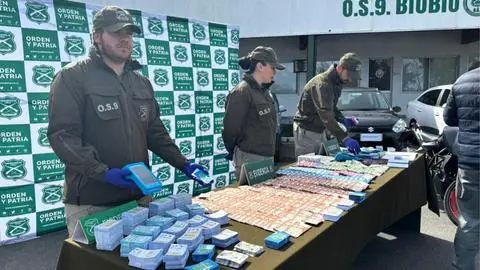 Intereses exorbitantes y extorsión: Cae “empresa delictual” que operaba con préstamos “gota a gota” en Concepción y múltiples regiones de Chile
