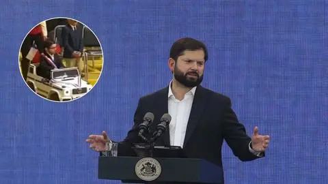 “Lo hace mejor que yo”: Presidente Boric responde a video de niños en colegio de Concepción