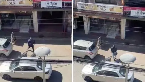 Violento asalto a joyería en pleno centro de Coronel: Delincuentes intimidaron con armas de fuego a trabajadores
