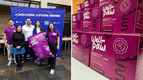Laboratorio Haiken de Concepción lanzó Well-Paw®, el primer probiótico para perros y gatos con tecnología GABA de Latinoamérica