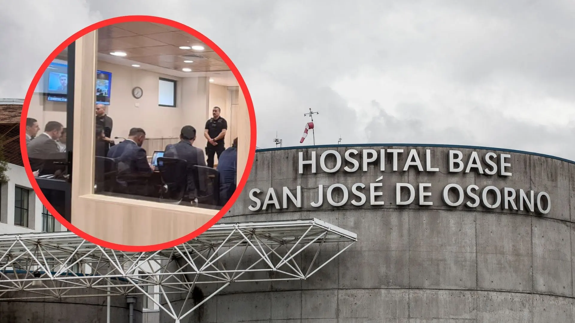 Dictan prisión preventiva para dos de los cuatro exfuncionarios acusados de torturas en el Hospital de Osorno