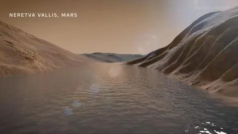 Video: Así habría sido el lugar donde la NASA encontró indicios de vida pasada en Marte