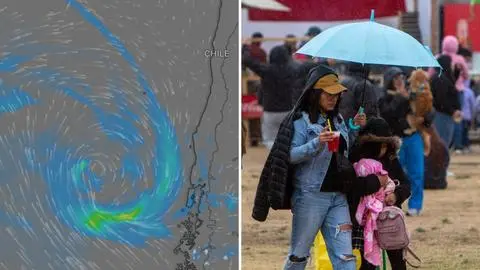 ¿Cuánto lloverá estas Fiestas Patrias 2025? Ciclón extratropical traerá viento y lluvia a todo el Biobío