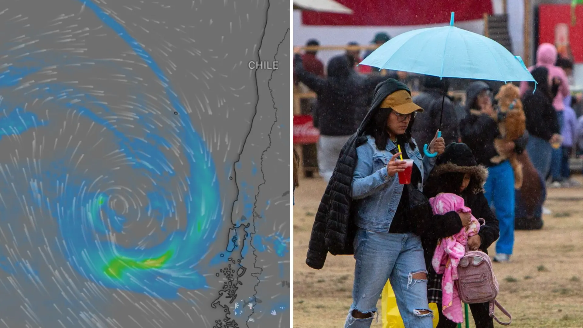 ¿Cuánto lloverá estas Fiestas Patrias 2025? Ciclón extratropical traerá viento y lluvia a todo el Biobío