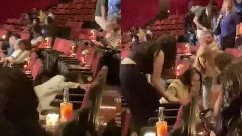 María Antonieta de las Nieves sufrió fuerte caída en concierto de Mon Laferte