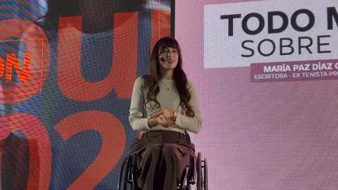 María Paz Díaz: la historia de una extenista paralímpica que fue víctima de una bala loca