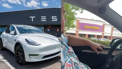 Sujeto le pide a su Tesla que lo lleve donde nunca ha ido y el resultado se vuelve viral