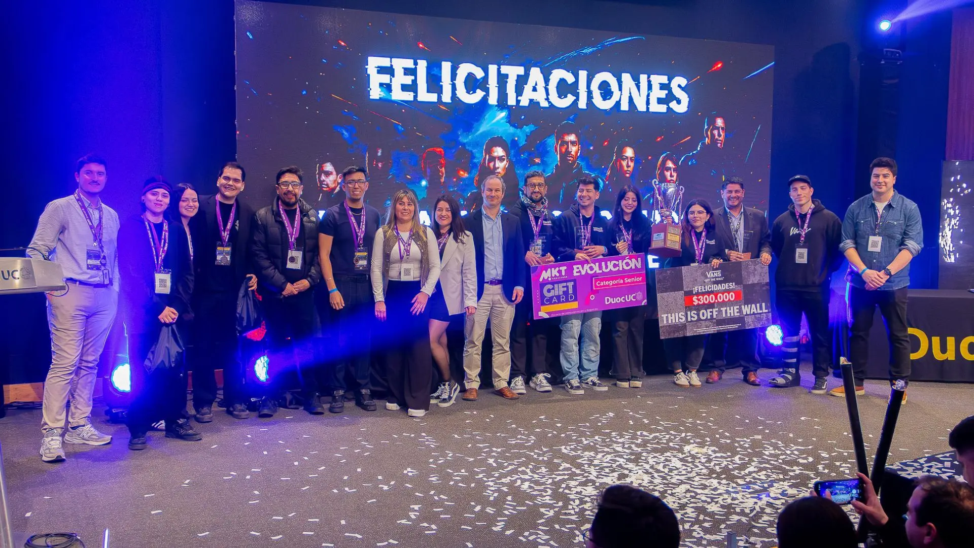 Estudiantes de marketing resuelven desafío de Vans en torneo nacional realizado en Duoc UC Concepción