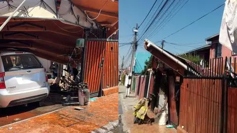 Dos adultos heridos tras explosión de gas en hogar de Pudahuel: Bebé de cinco días estaba al interior de la casa