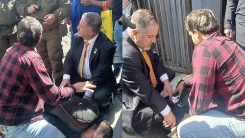 Diputado del Biobío redujo a delincuente en pleno centro de Concepción