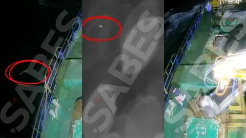 Luces, destellos y linternas: Revelan videos de cámaras del PAM Cobra la noche del accidente con Bruma