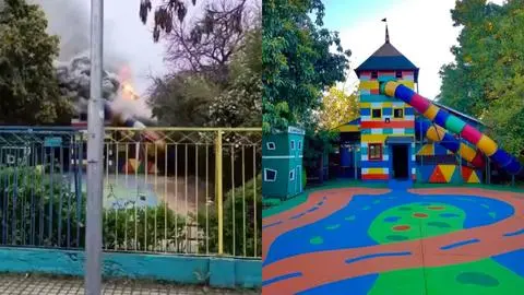 Incendio afectó a conocida casa de juegos en Chiguayante: Desvían tránsito vehicular tras emergencia
