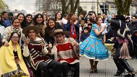 Cuecazo inclusivo reunió a 50 parejas en Concepción para celebrar Fiestas Patrias 2025