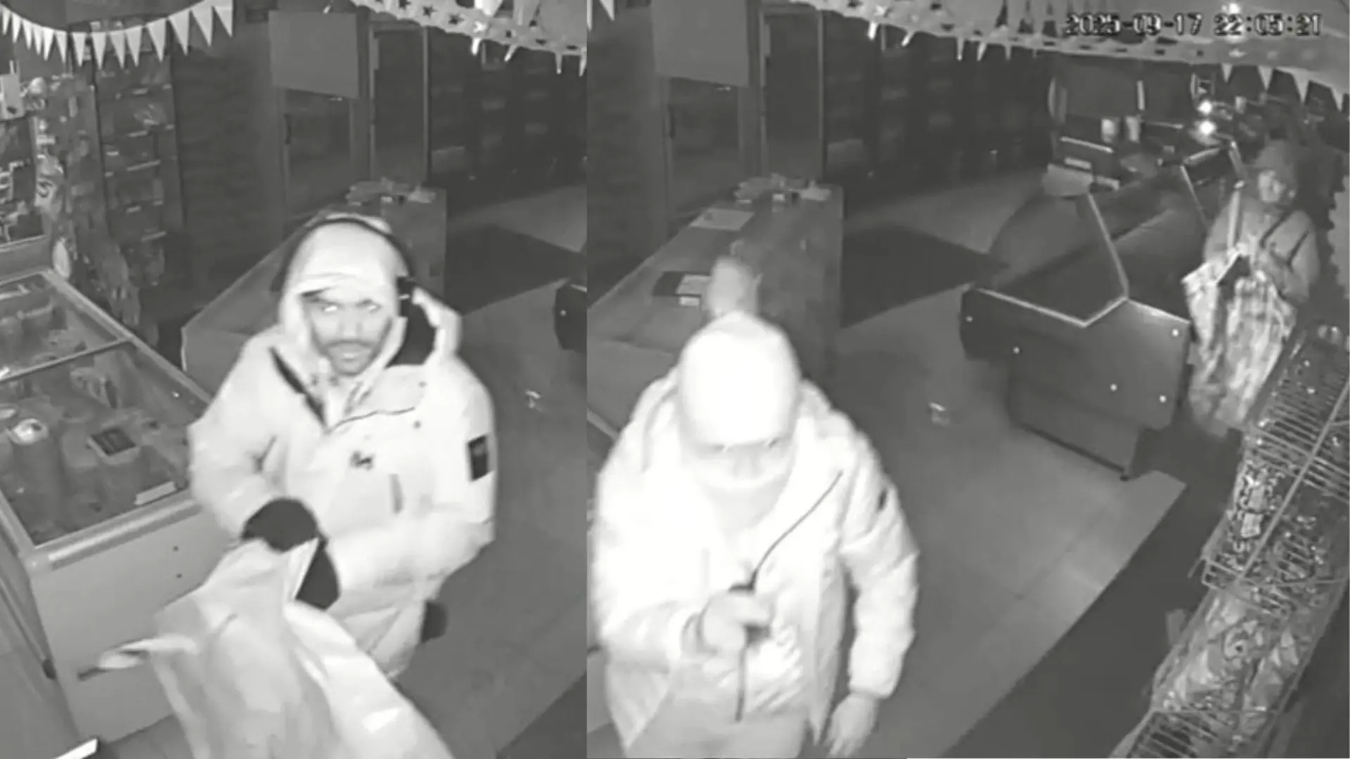 Robo millonario a carnicería en Hualpén: delincuentes se llevan caja fuerte y dejan bolsos y herramientas