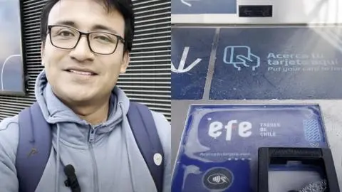 “Limpio, rápido y cómodo”: Youtuber mexicano destacó el sistema del Biotren en el Gran Concepción