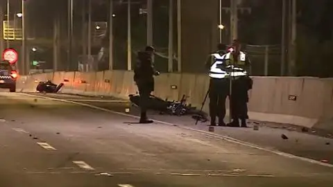 Colisión de motociclistas deja un fallecido en la Ruta 5 Norte