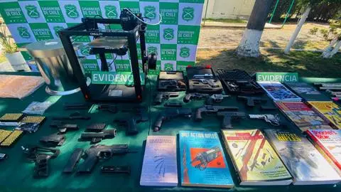 Las importaba mediante Amazon: Detienen a empresario de Coronel por fabricar armas