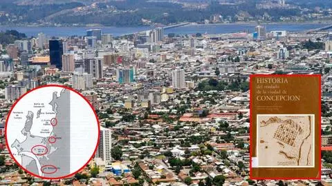 Los otros lugares que se evaluaron para refundar la ciudad de Concepción