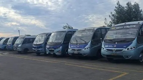 Encapuchados asaltan terminal de la línea Nueva Llacolén: atan a trabajadora y roban millonario botín