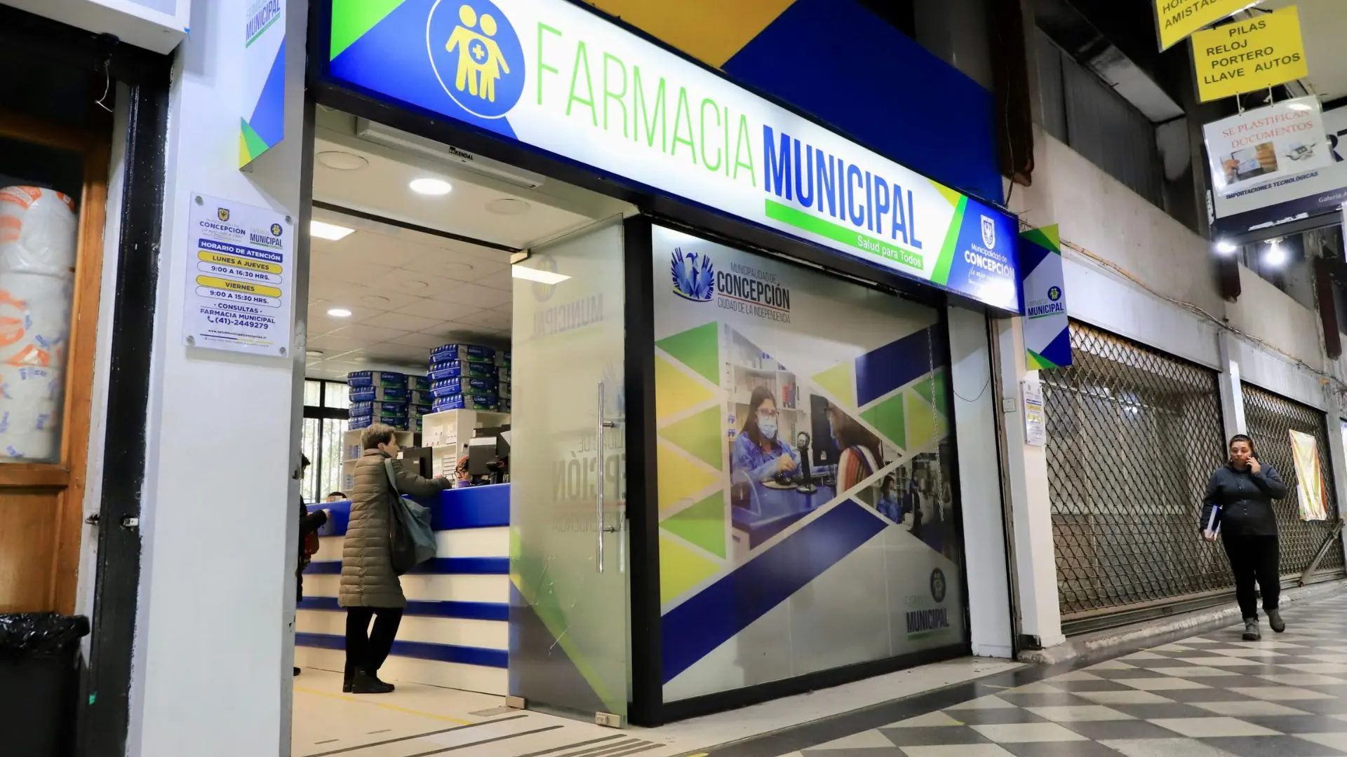Concepción asegura continuidad de la Farmacia Municipal hasta el año 2030