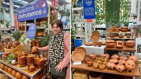 Alfareras de Florida llegan con sus productos a cuatro sucursales Sodimac del Gran Concepción