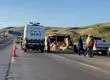 Víctimas salieron eyectadas del camión: Dos personas fallecidas deja accidente vehicular en la Ruta 5 Norte de Lampa