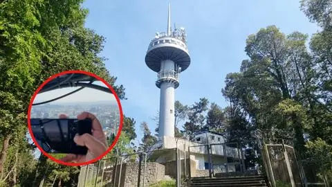 La historia de la Torre Entel del Parque Ecuador: Así luce por dentro su mirador hacia Concepción