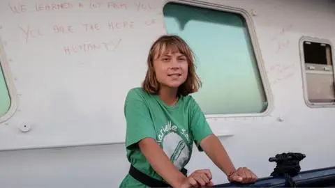 Activistas de la Flotilla Sumud afirman que Greta Thunberg fue golpeada durante su detención en Israel