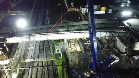 Seremi de Obras Públicas adelanta apertura de Viaducto Chacabuco en Concepción tras instalación de últimas vigas
