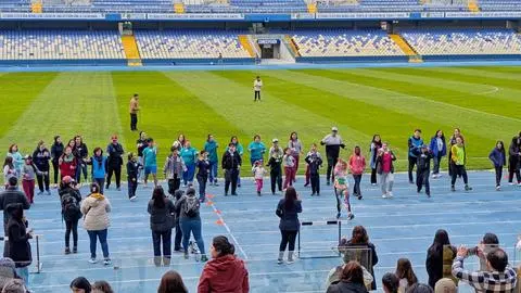 Más de 90 jovenes participaron de olimpiadas de estudiantes sordos en Concepción