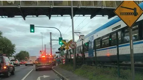 Accidente en cruce Los Claveles en San Pedro de la Paz detiene el servicio de la Línea 2 del Biotren