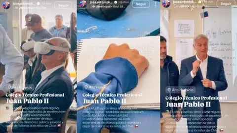 Colegio de Profesores denuncia al director de SLEP Iquique por “intervención política” de Kast en liceo de Alto Hospicio durante clases